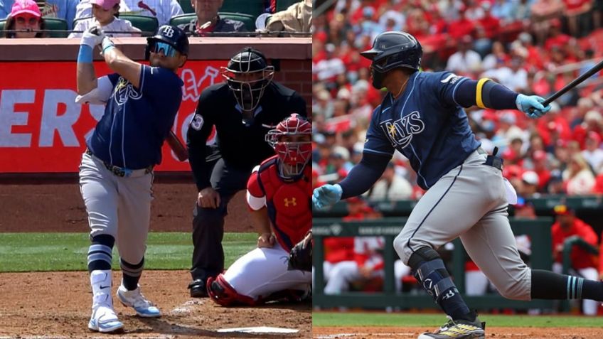 Jonathan Aranda y Yandy Díaz guían a Tampa Bay en su cómoda victoria sobre los Cardinals