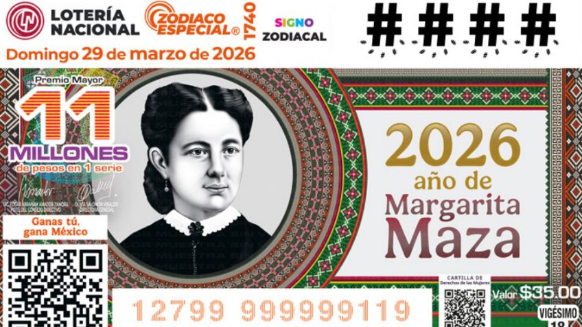 Lotería Nacional: Lista completa de GANADORES del Sorteo Zodiaco ESPECIAL No. 1740 domingo 29 de marzo