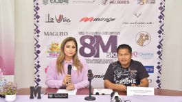 Foto que representa a Invitan a mujeres de Cajeme a participar en la carrera y actividades del 8 de marzo
