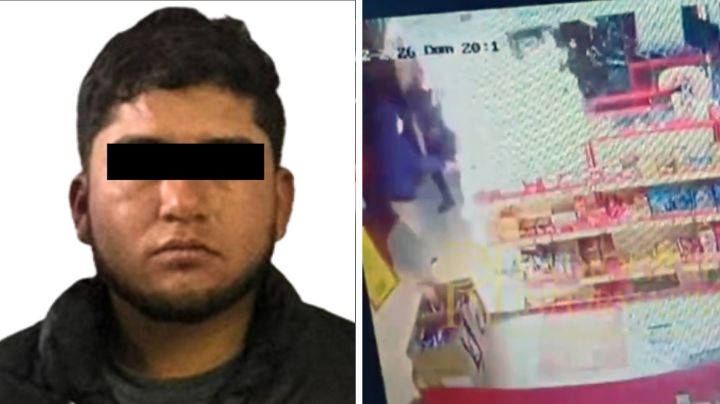 Capturan al 'Peluso' por incendiar tienda en Edomex; padre y menor resultaron con quemaduras