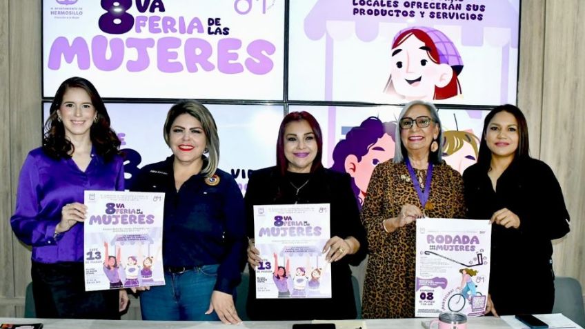 Ayuntamiento de Hermosillo invita a sumarse a actividades por el Día Internacional de la Mujer