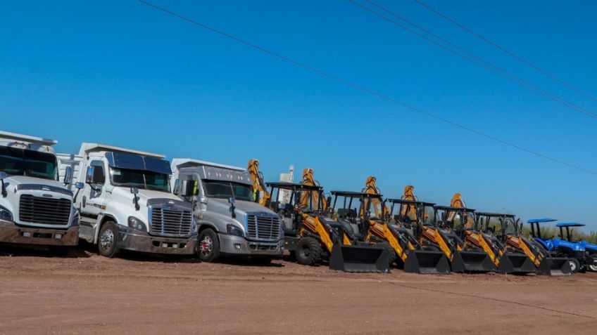 Ayuntamiento de Navojoa refuerza su parque de maquinaria para servicios públicos