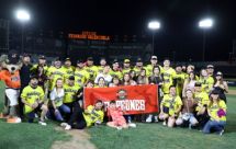 Todo un éxito el primer Torneo Relámpago Naranjeros de Slow Pitch en el Fernando Valenzuela