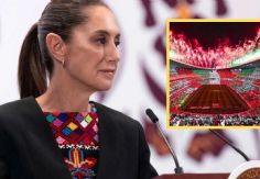 Foto ilustrativa de nota Sheinbaum reconoce operativo en Estadio Banorte y lamenta muerte durante el México vs Portugal