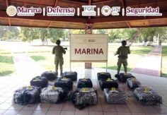 Foto ilustrativa de nota Marina asegura 650 kilos de cocaína en Michoacán; confirma 6 detenidos tras operativo