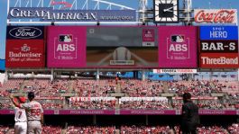 Foto que representa a Los Royals y Salvador Pérez, los grandes ganadores del desafío ABS, tras primer fin de semana