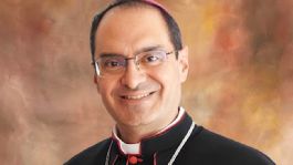 Foto que representa a Obispo Felipe Pozos, de la Diócesis de Ciudad Obregón, llama a acercarse a la Iglesia y fortalecer la fe