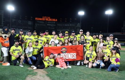 Todo un éxito el primer Torneo Relámpago Naranjeros de Slow Pitch en el Fernando Valenzuela