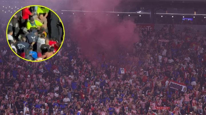 'Clásico Tapatío' se mancha por la violencia; aficionados de Chivas y Atlas protagonizan riña