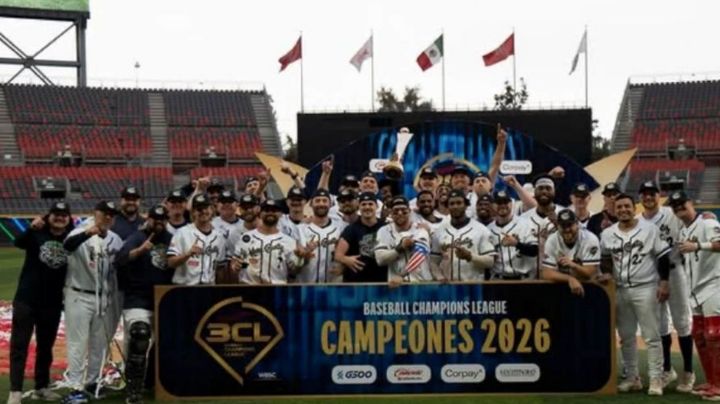Los Diablos Rojos del México pierden la final de la Baseball Champions League 2026