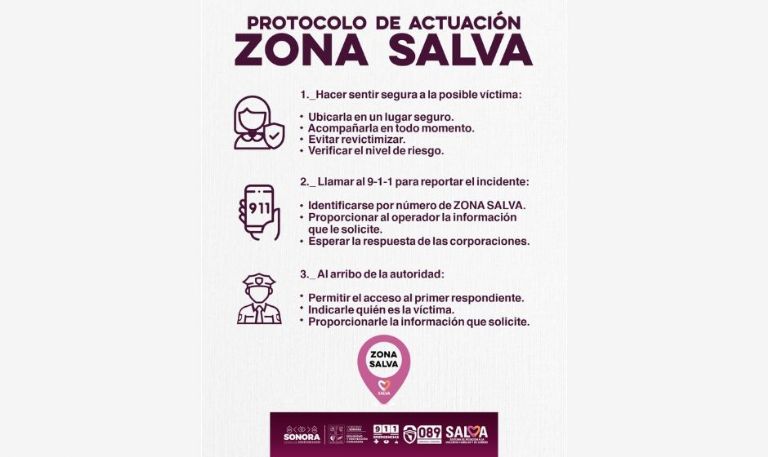 Mujeres seguras: Zonas Salva estarán disponibles este periodo vacacional de Semana Santa en Sonora