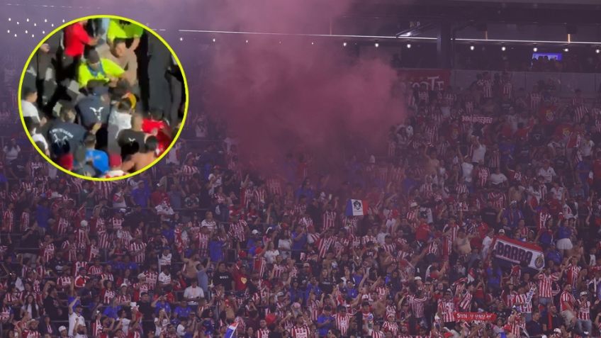 'Clásico Tapatío' se mancha por la violencia; aficionados de Chivas y Atlas protagonizan riña