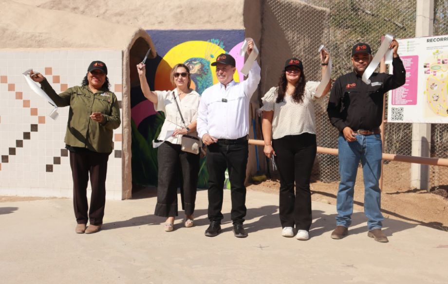 Están listos en el Centro Ecológico de Sonora para exhibir a su jirafa en Semana Mayor