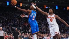 El Thunder resiste y se impone ante los Knicks en peleado duelo disputado en New York
