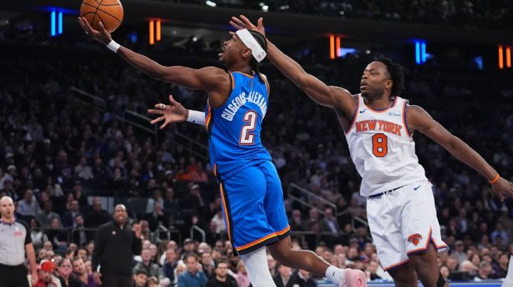 El Thunder resiste y se impone ante los Knicks en peleado duelo disputado en New York