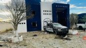 Foto ilustrativa de la nota titulada: VIDEO: Lanzan fuerte explosivo a comandancia de Zacatecas; reportan tres policías heridos