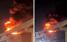 VIDEO: Se registra incendio en el Metro de Guadalupe, Nuevo León; habría sido provocado