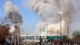 Foto que representa a Irán lanza drones de ataque contra base militar de Estados Unidos en Irak