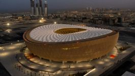 Foto que representa a UEFA no analiza sedes alternas para la Finalissima; el Argentina contra España se podría jugar en Qatar