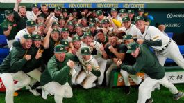 Foto que representa a Australia y Corea del Sur muestran poder al arrancar el Clásico Mundial de Beisbol