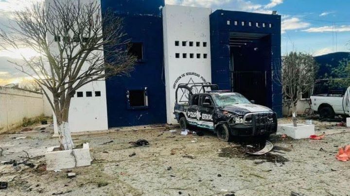 VIDEO: Lanzan fuerte explosivo a comandancia de Zacatecas; reportan tres policías heridos