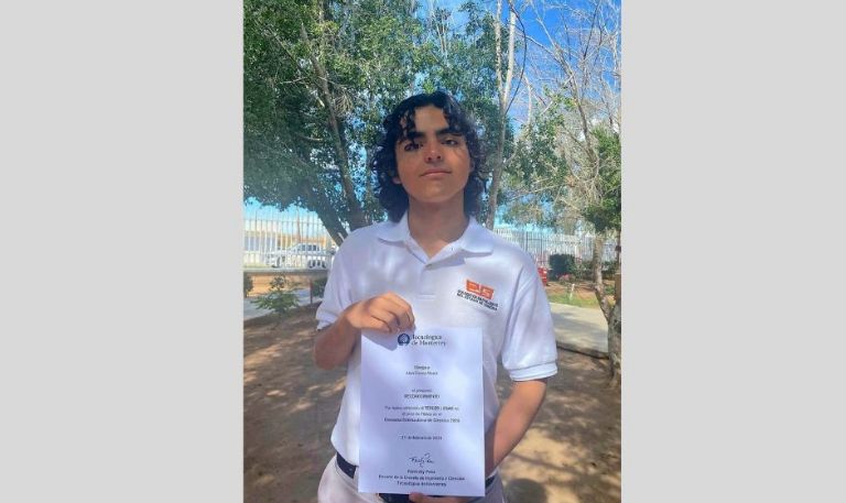 Estudiante de Cobach Sonora destaca en Concurso Internacional de Ciencias 2026