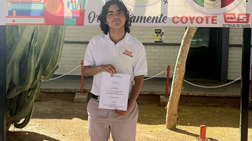 Estudiante de Cobach Sonora destaca en Concurso Internacional de Ciencias 2026