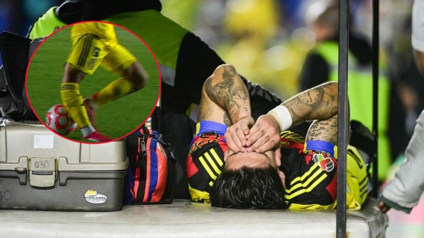 América confirma la lesión de Víctor Dávila; sufrió una rotura de ligamento y será baja todo el 2026