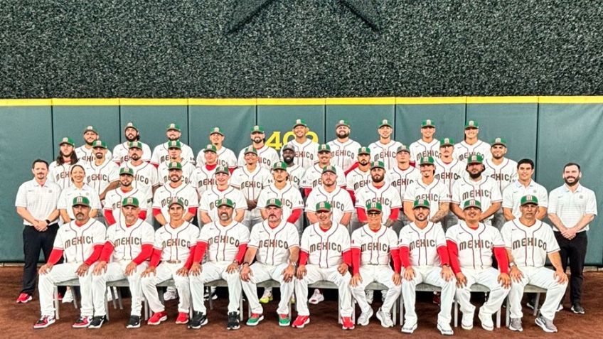 México se toma la foto oficial del Clásico Mundial de Beisbol y está listo para hacer historia