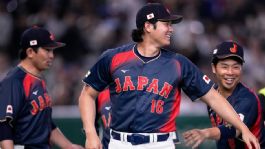 Foto que representa a Festival de Ohtani en el Clásico Mundial de Beisbol: Comanda explosiva victoria de Japón