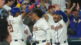 Foto que representa a Venezuela le da alegría a sus aficionados con una victoria sobre los Países Bajos en el Clásico