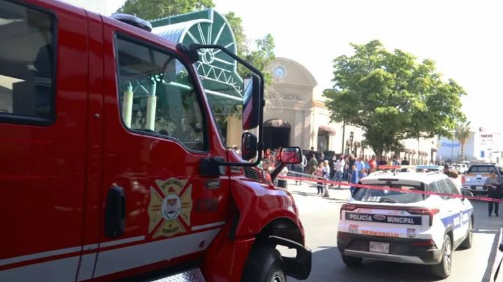 APAGÓN en el Centro de Hermosillo tras EXPLOSIÓN de transformador; una paloma habría causado la falla