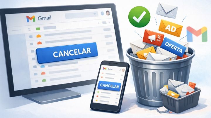 Adiós al spam en Gmail: Llega nueva función para limpiar la bandeja y cancelar suscripciones