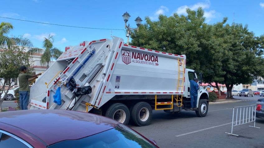 Navojoa avanza en la modernización de sus recolectores de basura; alcalde entrega dos camiones más