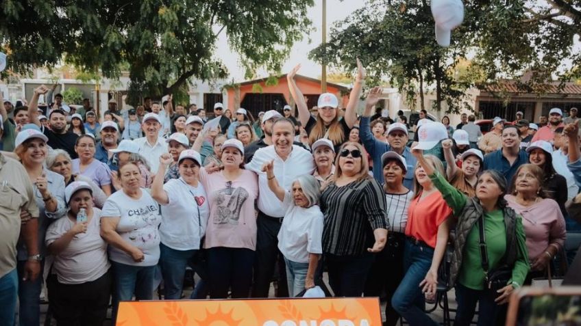 'Toño' Astiazarán presenta CRECES a vecinos de colonia Miravalle en Ciudad Obregón