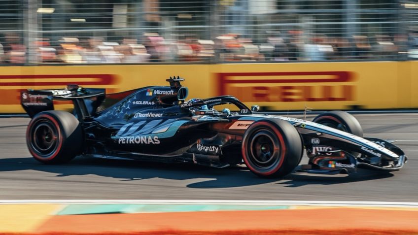 George Russell se lleva la pole position en el GP de Australia; 'Checo' Pérez partirá desde el fondo