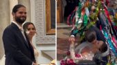 Foto ilustrativa de la nota titulada: (VIDEO) Farid Dieck y Jessica Fernández se casan por la iglesia en Monterrey; detalles de la boda