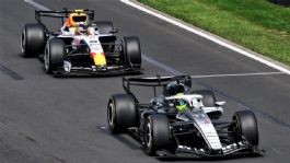 Foto que representa a 'Checo' Pérez tiene la primera polémica en su regreso a la F1; Liam Lawson arremete contra el mexicano