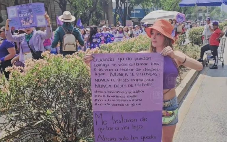 Letrero de Imelda Tuñón 