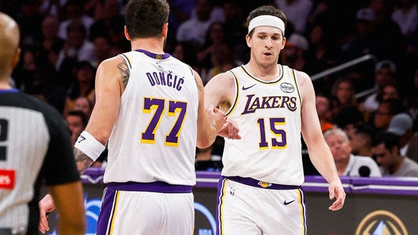 Doncic luce intratable y los Lakers resisten para derrotar a los Knicks a pesar de la baja de LeBron