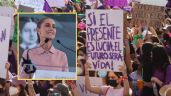 Foto ilustrativa de la nota titulada: Sheinbaum: Marchas del 8M fueron "pacíficas"; actos violentos en CDMX fueron protagonizados hombres