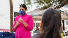 Foto que representa a Salud Sonora exhorta a embarazadas a evitar la vacuna contra el sarampión; invita a completar el esquema antes