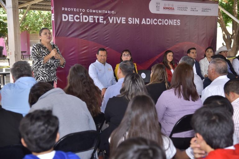 Inicia en Cajeme el proyecto comunitario 'Decídete: vive sin adicciones'