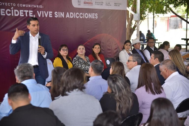 Inicia en Cajeme el proyecto comunitario 'Decídete: vive sin adicciones'